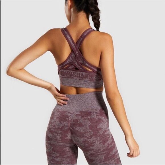 Gymshark Camo print bra - Picture 1 of 6